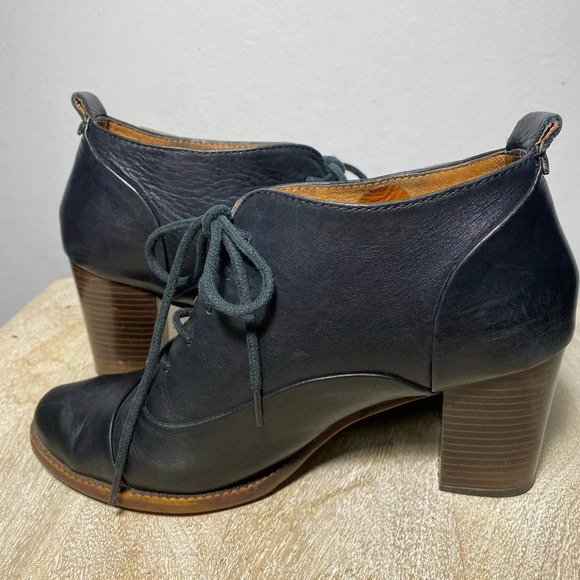 Pikalonos 36 heeled lace up bootie black - Picture 5 of 10